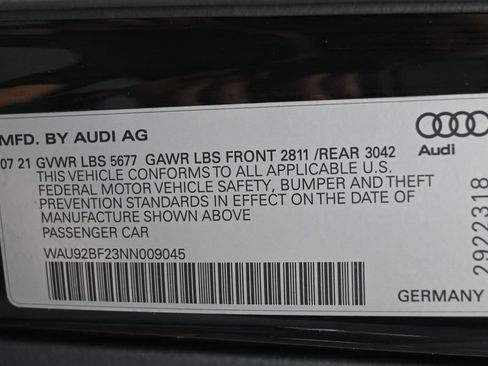 Used 2022 Audi A6 3.0T allroad Prestige w/ Prestige Package AWD/4WD image 8