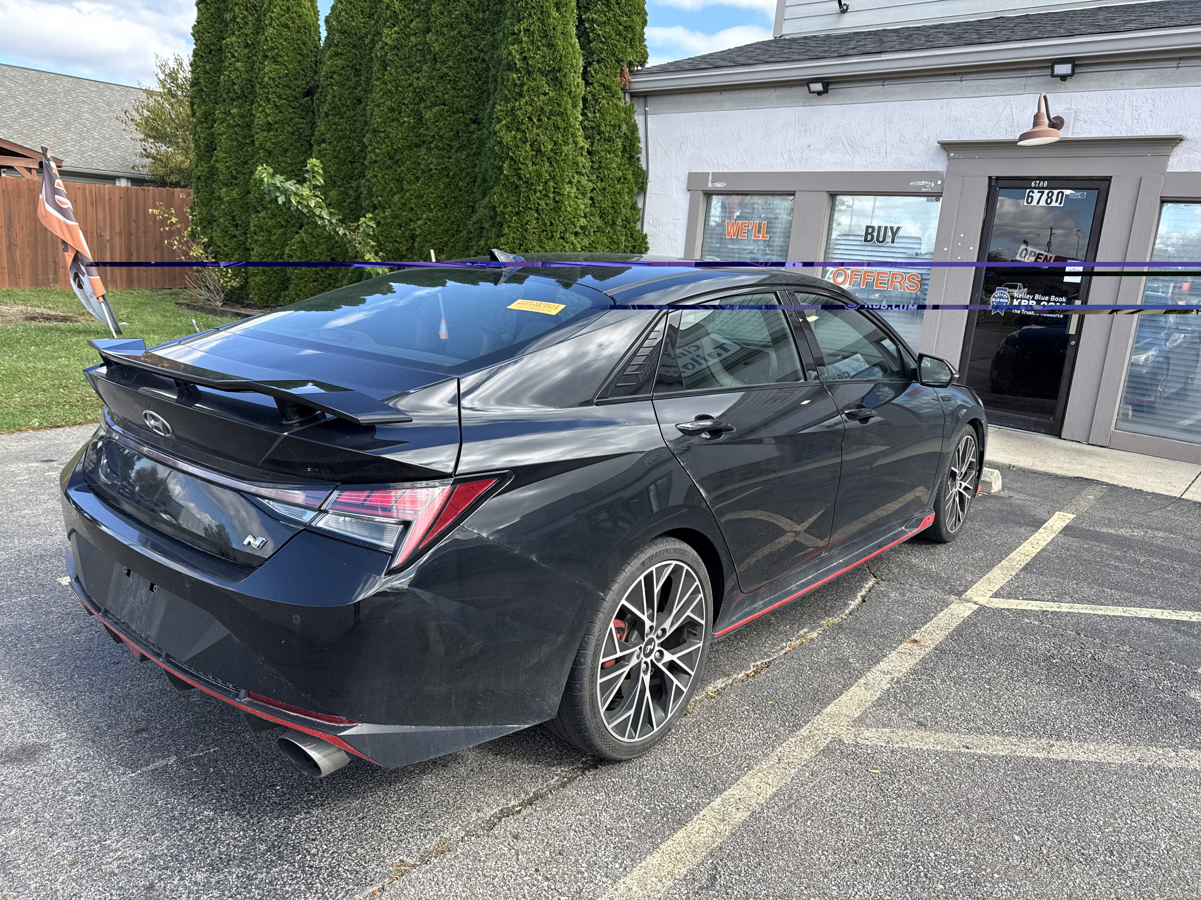 Used 2023 Hyundai Elantra N w/ Cargo Package FWD image 3