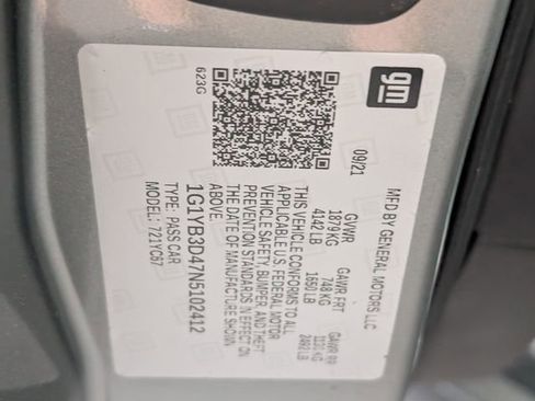 Used 2022 Chevrolet Corvette Stingray Preferred Conv w/ Z51 Performance Package image 15