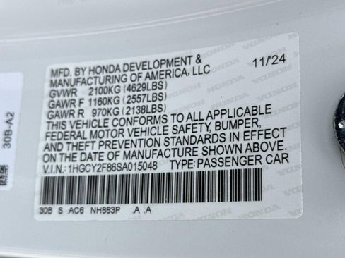 Used 2025 Honda Accord Touring image 23