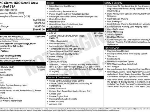 Used 2024 GMC Sierra 1500 Denali w/ Denali Reserve Package AWD/4WD image 26
