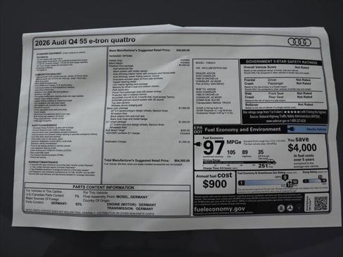 Certified 2026 Audi Q4 e-tron Premium Plus w/ Premium Plus image 9