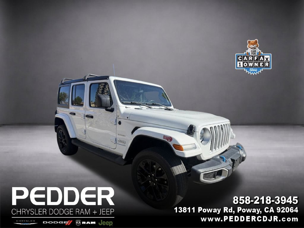 Used 2023 Jeep Wrangler Unlimited Sahara w/ Cold Weather Group AWD/4WD image 1