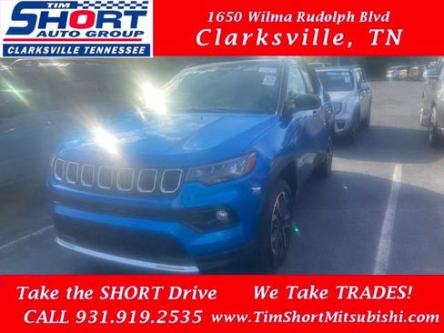 Used 2023 Jeep Compass Limited w/ Sun and Sound Group AWD/4WD image 1