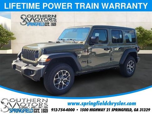 New 2025 Jeep Wrangler Unlimited Sport image 1