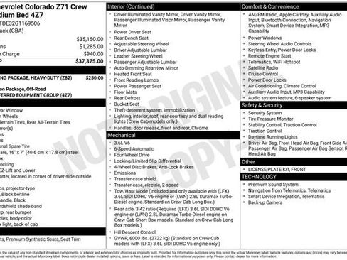 Used 2016 Chevrolet Colorado Z71 image 3