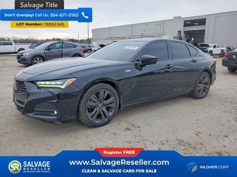 Used 2021 Acura TLX w/ A-SPEC Pkg AWD/4WD image 1
