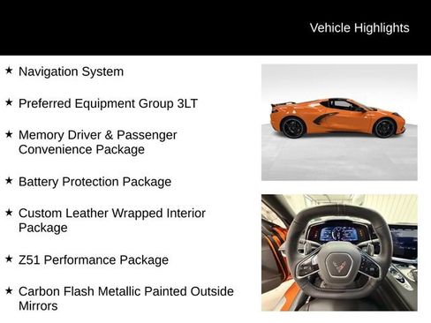 Certified 2023 Chevrolet Corvette Stingray Premium Cpe w/ Z51 Performance Package image 17