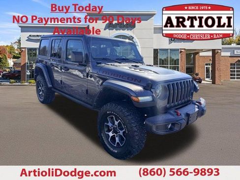 Certified 2022 Jeep Wrangler Unlimited Rubicon w/ Dual Top Group image 1