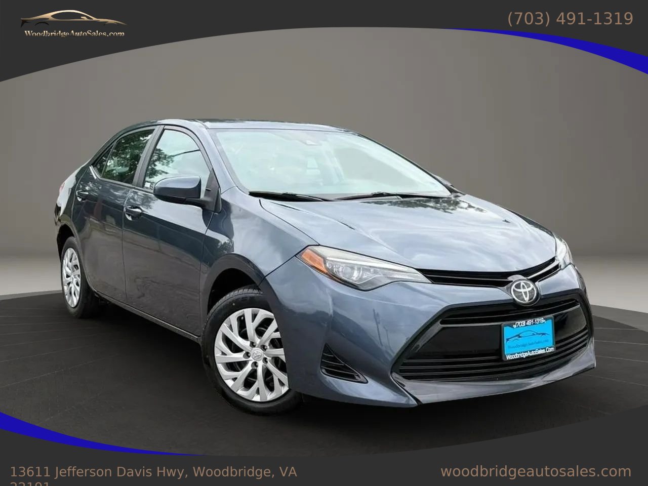 Used 2017 Toyota Corolla LE w/ Carpet Mat Package (TMS) FWD image 1