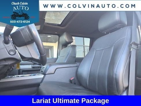 Used 2016 Ford F350 Lariat w/ Lariat Ultimate Package AWD/4WD image 9