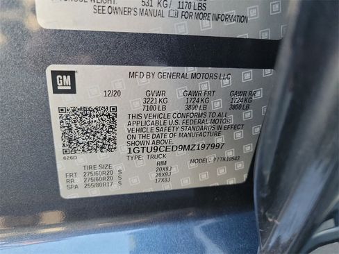 Used 2021 GMC Sierra 1500 Elevation w/ X31 Off-Road Package image 32