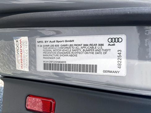 Used 2025 Audi RS 6 performance AWD/4WD image 37