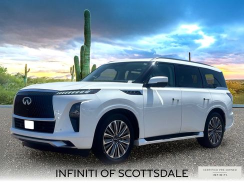 Certified 2025 INFINITI QX80 Luxe AWD/4WD image 1