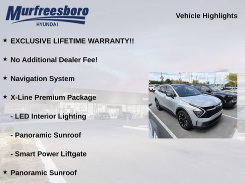 Used 2023 Kia Sportage X-Line w/ X-Line Premium Package AWD/4WD image 5