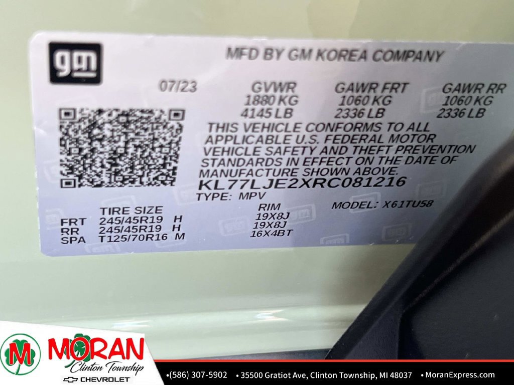 Certified 2024 Chevrolet Trax RS w/ Driver Confidence Package FWD image 18