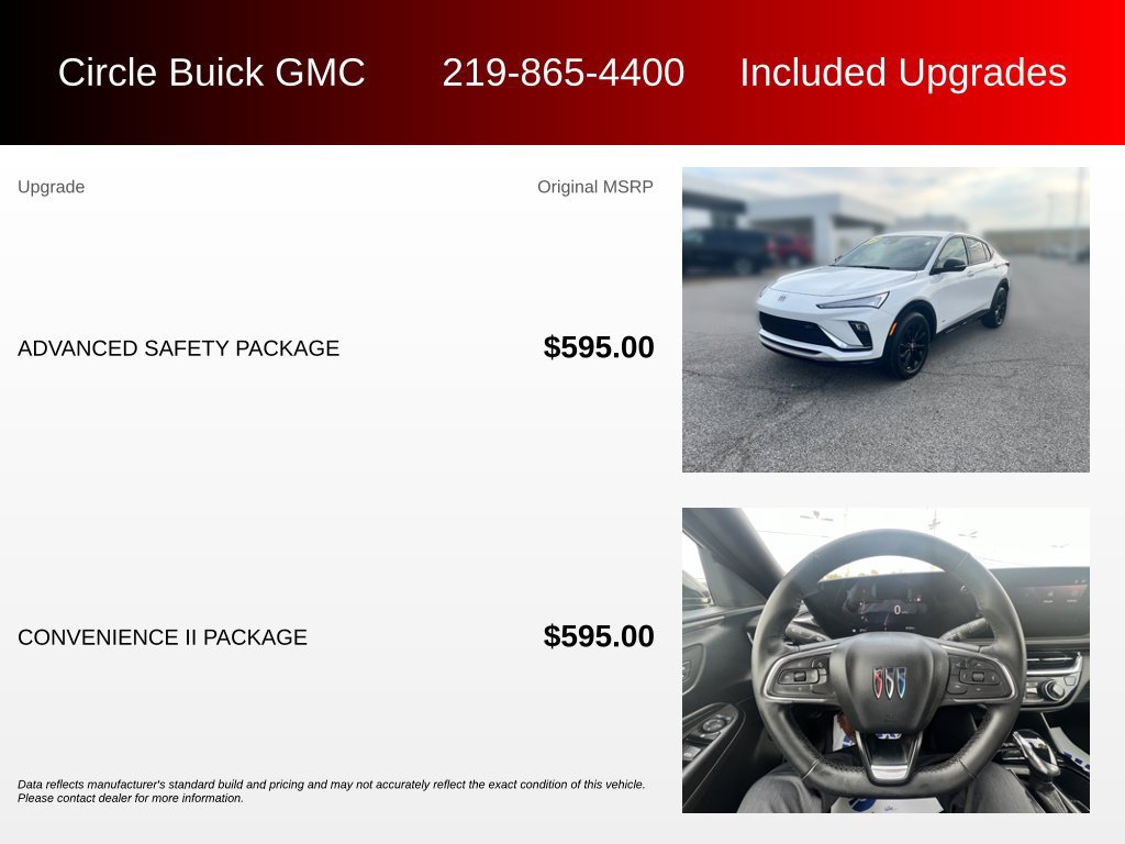 Used 2025 Buick Envista Sport Touring w/ Convenience II Package FWD image 3