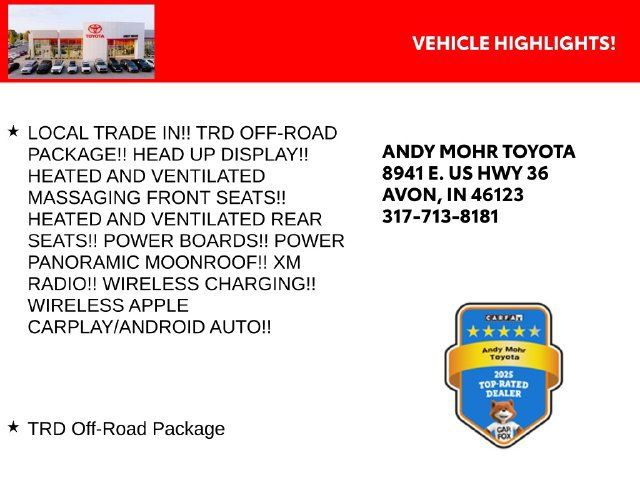 Used 2026 Toyota Tundra Platinum w/ TRD Off-Road Package AWD/4WD image 2