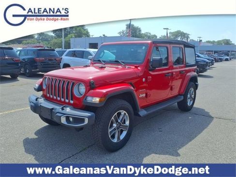 Used 2018 Jeep Wrangler Unlimited Sahara w/ Dual Top Group image 1
