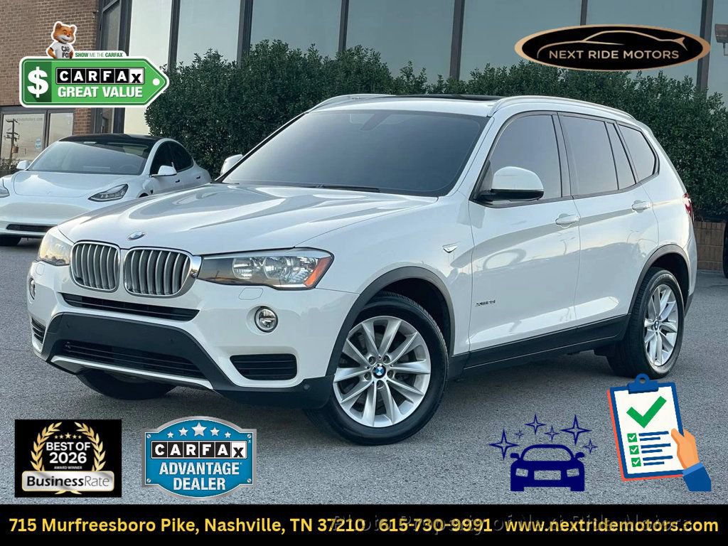 Used 2016 BMW X3 xDrive28i AWD/4WD image 1