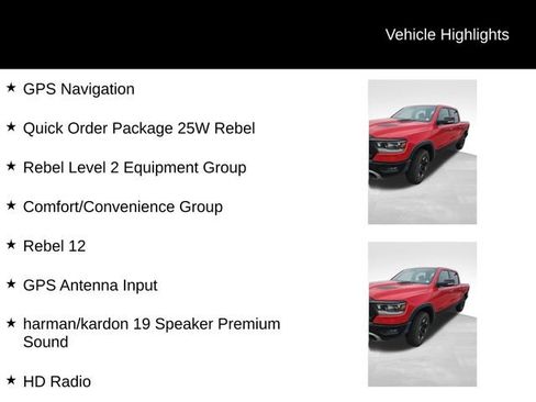 Used 2021 RAM 1500 Rebel w/ Rebel Level 2 Equipment Group AWD/4WD image 8