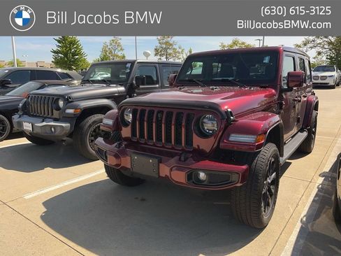 Used 2021 Jeep Wrangler Unlimited Sahara AWD/4WD image 1