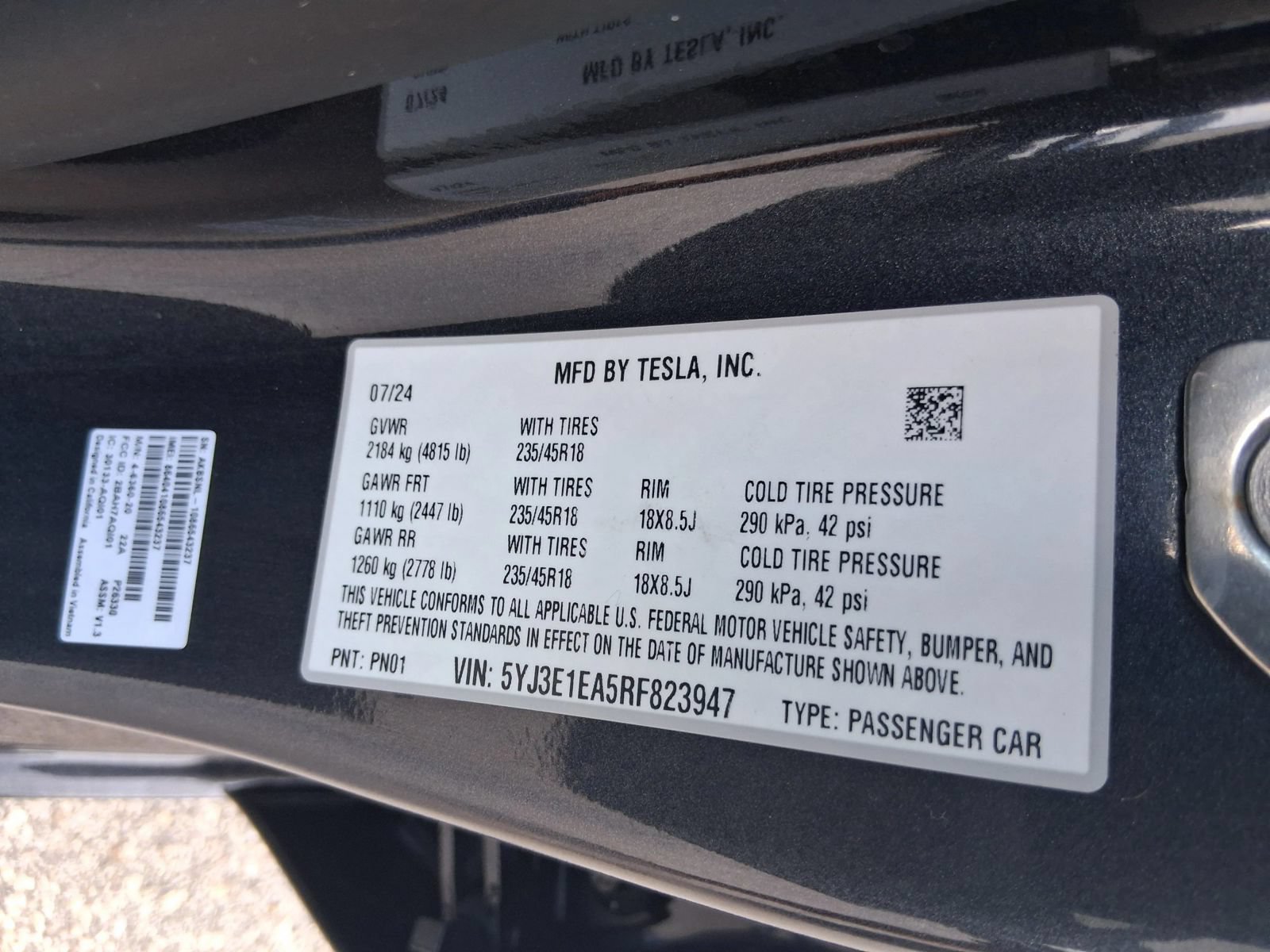 Used 2024 Tesla Model 3 Standard Range RWD image 9