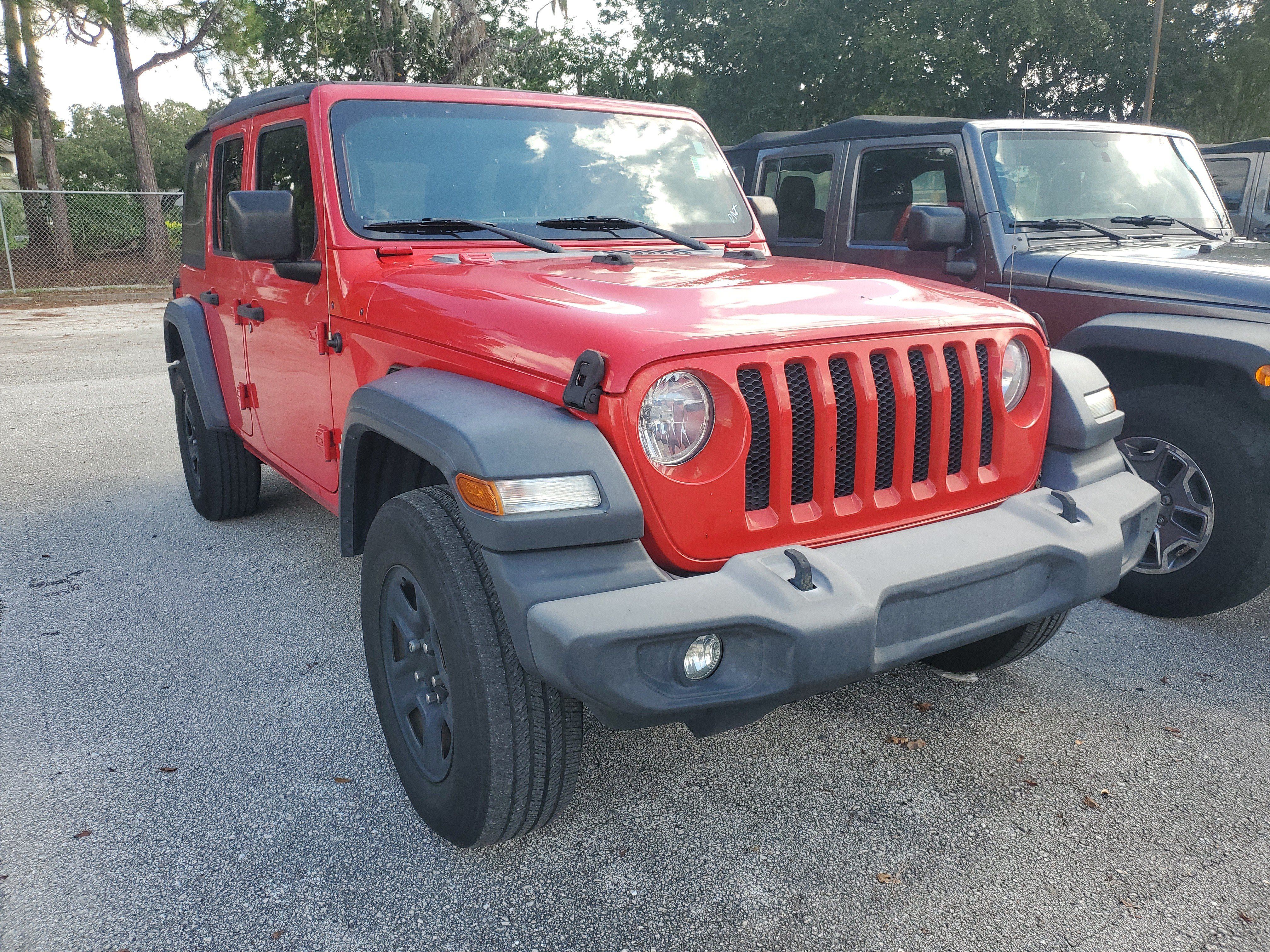 Used 2018 Jeep Wrangler Unlimited Sport AWD/4WD image 2