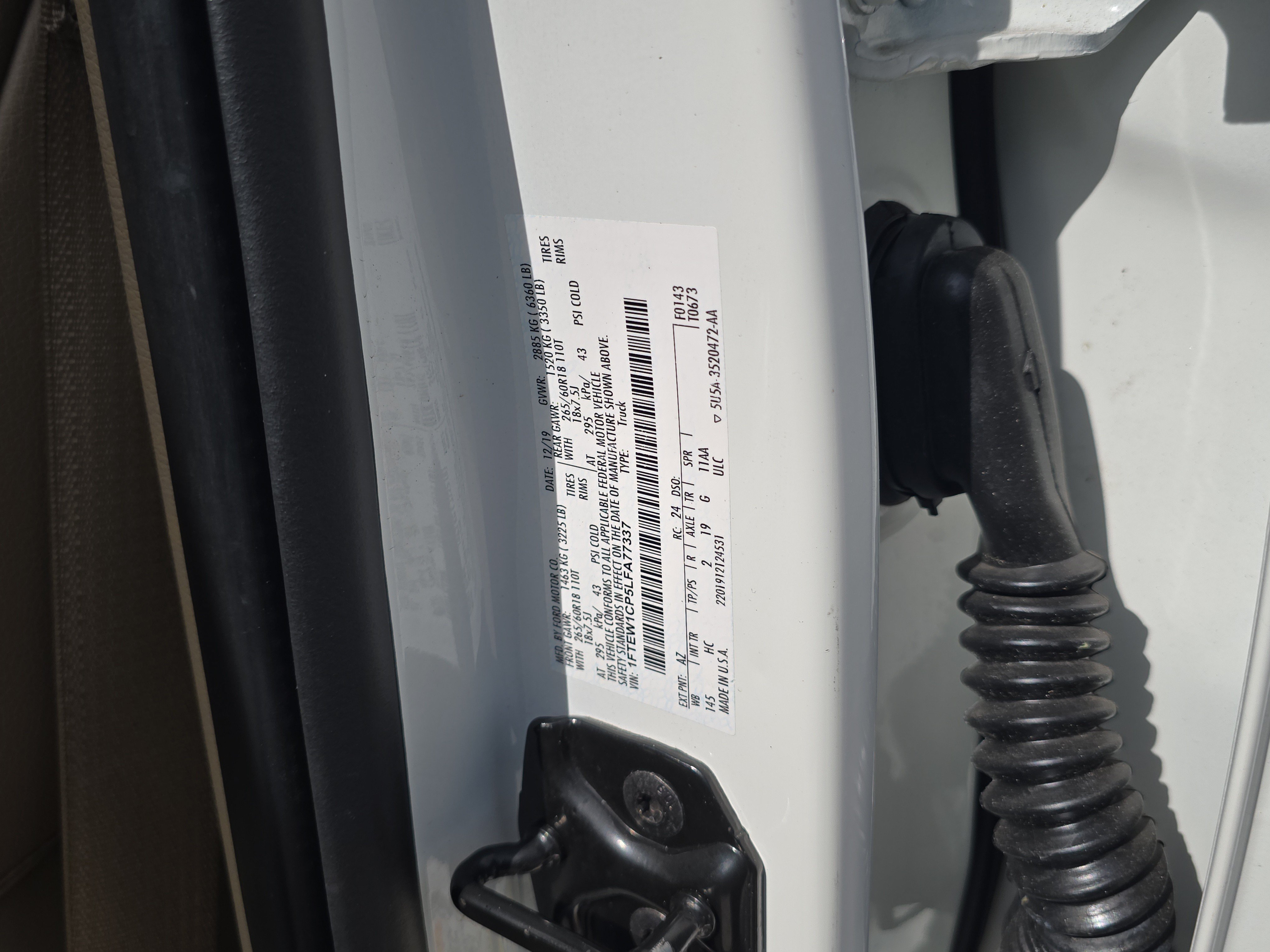 Used 2020 Ford F150 Lariat RWD image 33