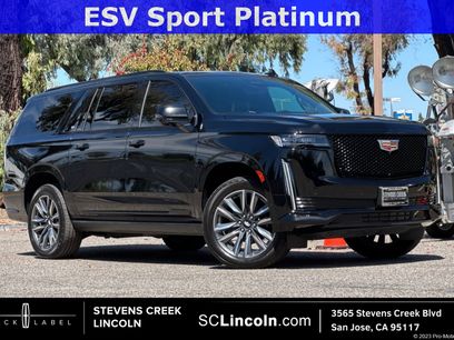 Used 2023 Cadillac Escalade ESV Sport Platinum w/ Heavy-Duty Trailer Package
