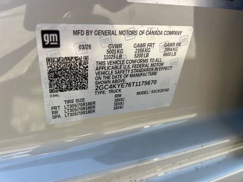 New 2026 Chevrolet Silverado 2500 ZR2 w/ LPO, Dark Essentials Package image 36