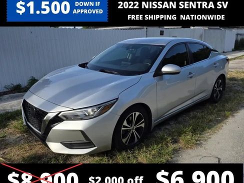 Used 2022 Nissan Sentra SV FWD image 1
