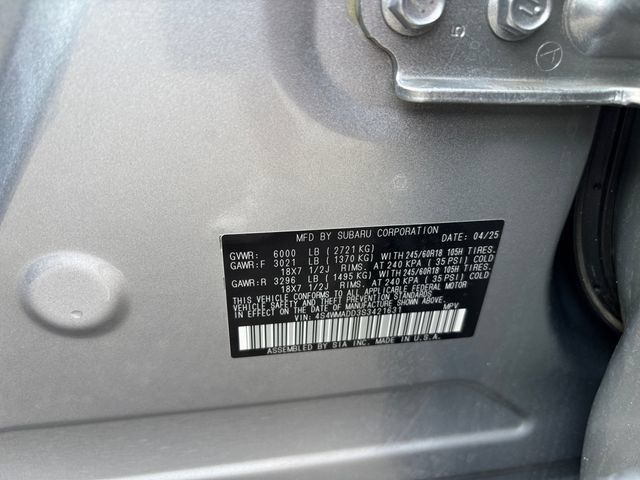 Certified 2025 Subaru Ascent Premium AWD/4WD image 25