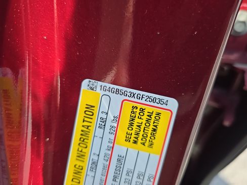 Used 2016 Buick LaCrosse Leather w/ Experience Buick Package FWD image 34