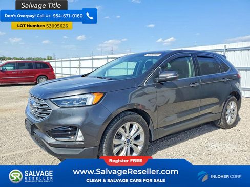 Used 2020 Ford Edge Titanium w/ Equipment Group 301A AWD/4WD image 1