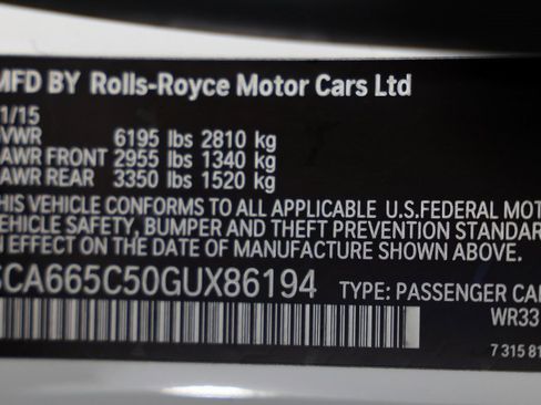 Used 2016 Rolls-Royce Wraith image 54