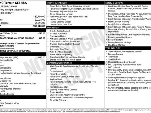 Used 2024 GMC Terrain SLT w/ Elevation Edition FWD image 6