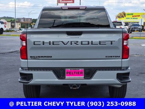 Used 2024 Chevrolet Silverado 1500 Custom w/ LPO, Dark Essentials Package RWD image 5