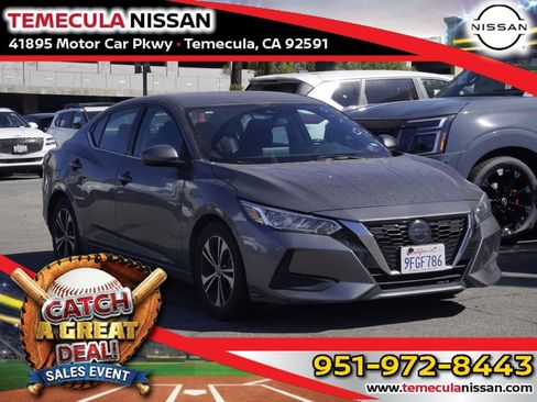 Certified 2023 Nissan Sentra SV FWD image 1
