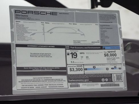 New 2026 Porsche Cayenne AWD/4WD image 25