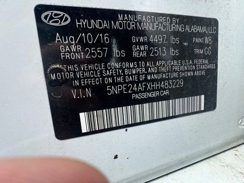 Used 2017 Hyundai Sonata SE FWD image 13