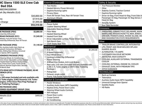 Used 2019 GMC Sierra 1500 SLE w/ SLE Value Package image 36