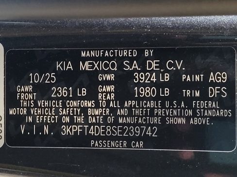 Used 2025 Kia K4 FWD image 33