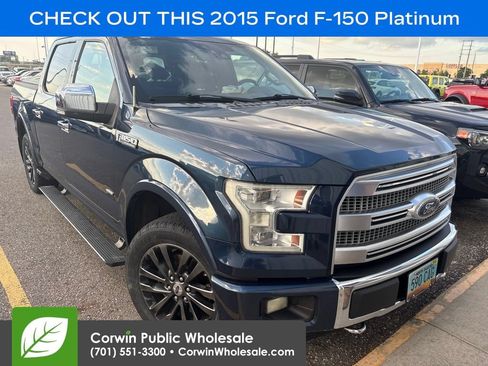 Used 2015 Ford F150 Platinum w/ FX4 Off-Road Package AWD/4WD image 1