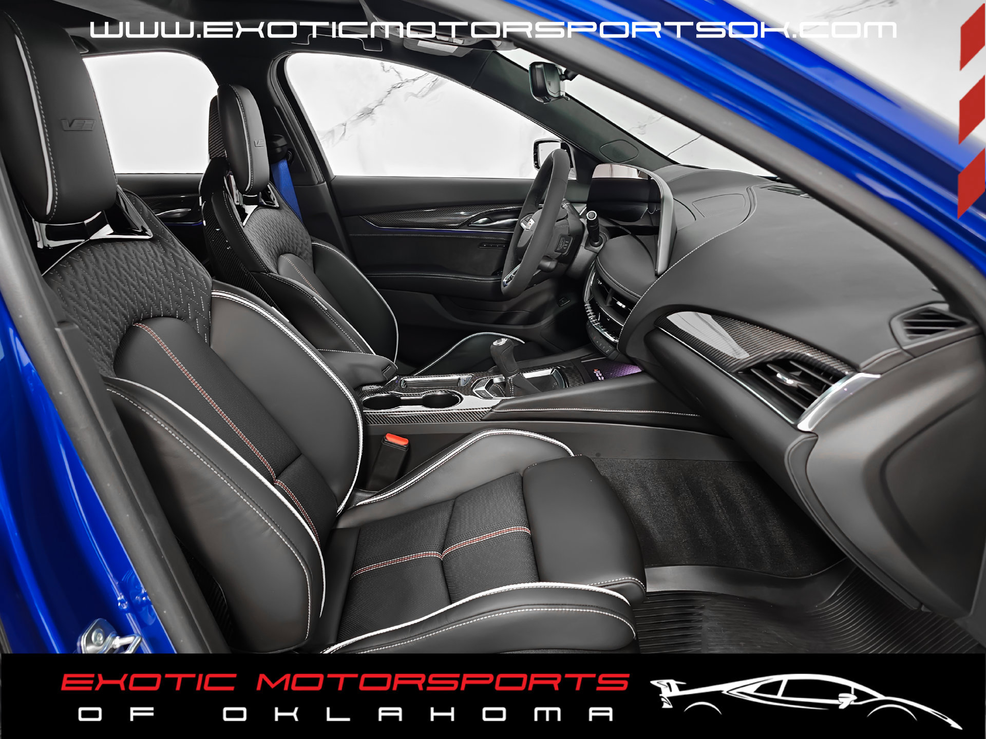 Used 2026 Cadillac CT5 V Blackwing w/ Deep Ocean Appearance Package RWD image 4
