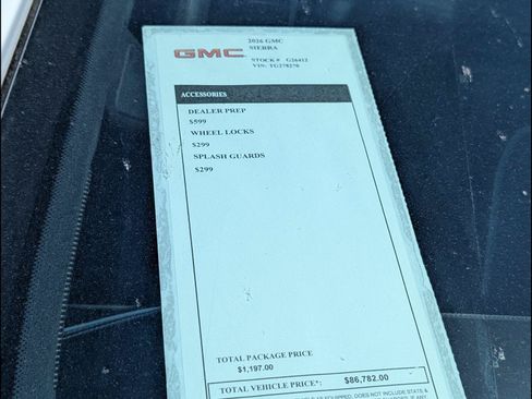 New 2026 GMC Sierra 1500 AT4X AWD/4WD image 9