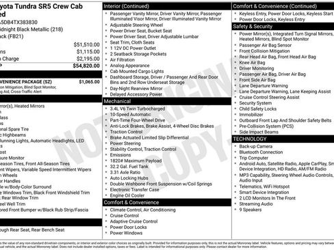 Used 2026 Toyota Tundra SR5 w/ SR5 Convenience Package AWD/4WD image 37
