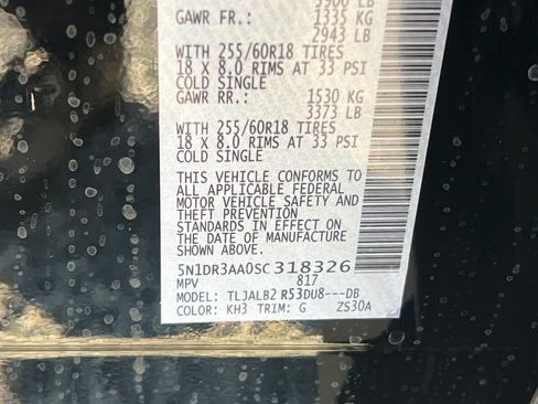 New 2025 Nissan Pathfinder S image 36