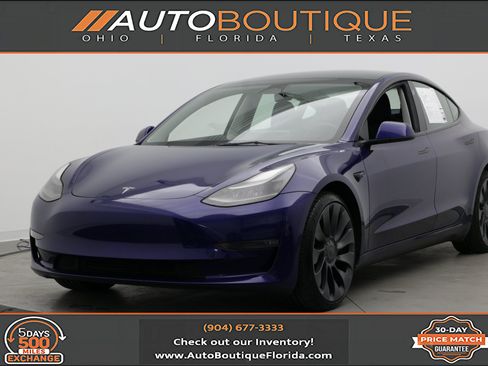 Used 2023 Tesla Model 3 Performance AWD/4WD image 1