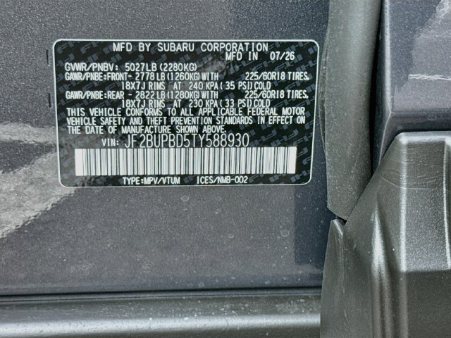 New 2026 Subaru Outback Premium AWD/4WD image 25